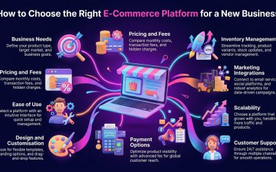 How to choose the right ecommerce platform for a new business?
